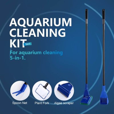 5-in-1 Aquarium Algae Removal Cleaning Tool