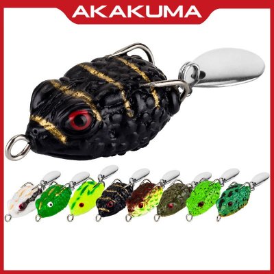 Outdoor Fishing Frog Sequin Fake Bait