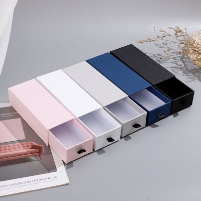 Simple Solid Color Glasses Cosmetic Jewelry Packaging Gift Box