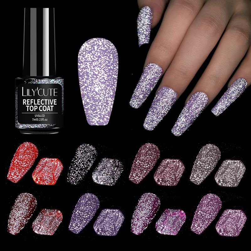 Fashion Shiny Glitter Nail Polish Glue