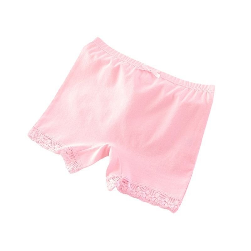 Girls Basic Solid Color Five-point Pants