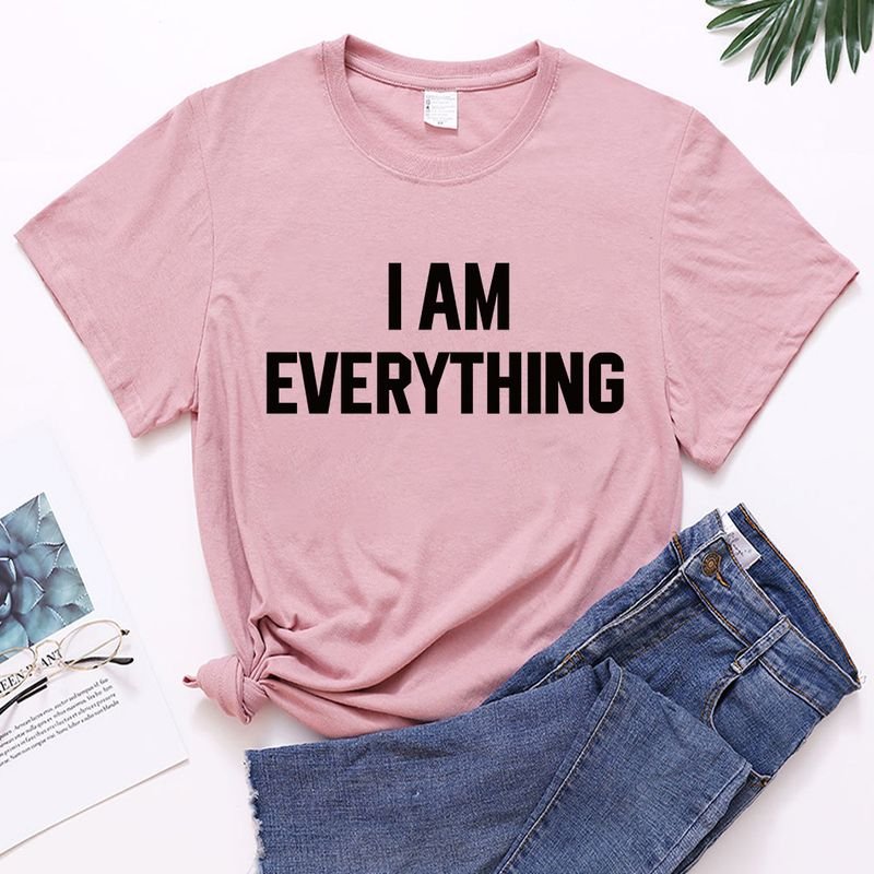 Valentine Day Fashion Casual Letter Slogan Print Round Neck Short Sleeve Couple T-Shirt