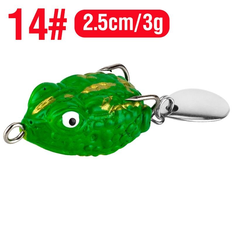 Outdoor Fishing Frog Sequin Fake Bait