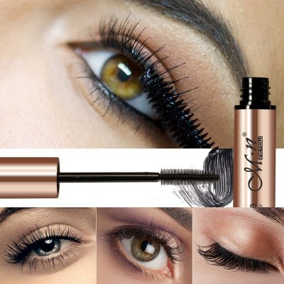 MENOW Women Natural Long Thick Silicone Large Brush Mascara