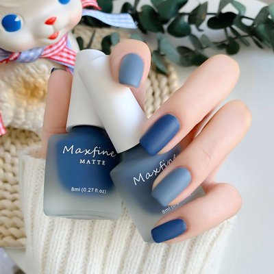 Women'S Matte Water-Based Non-Peelable Baked Nail Polish