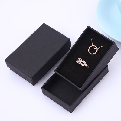 Fashion Simple Solid Color Jewelry Gift Packaging Box