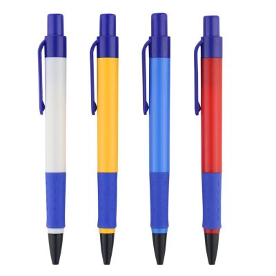 Office Stationery Push Ballpoint Pen