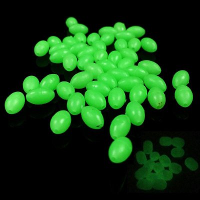 Outdoor Fishing Green Luminous Beads