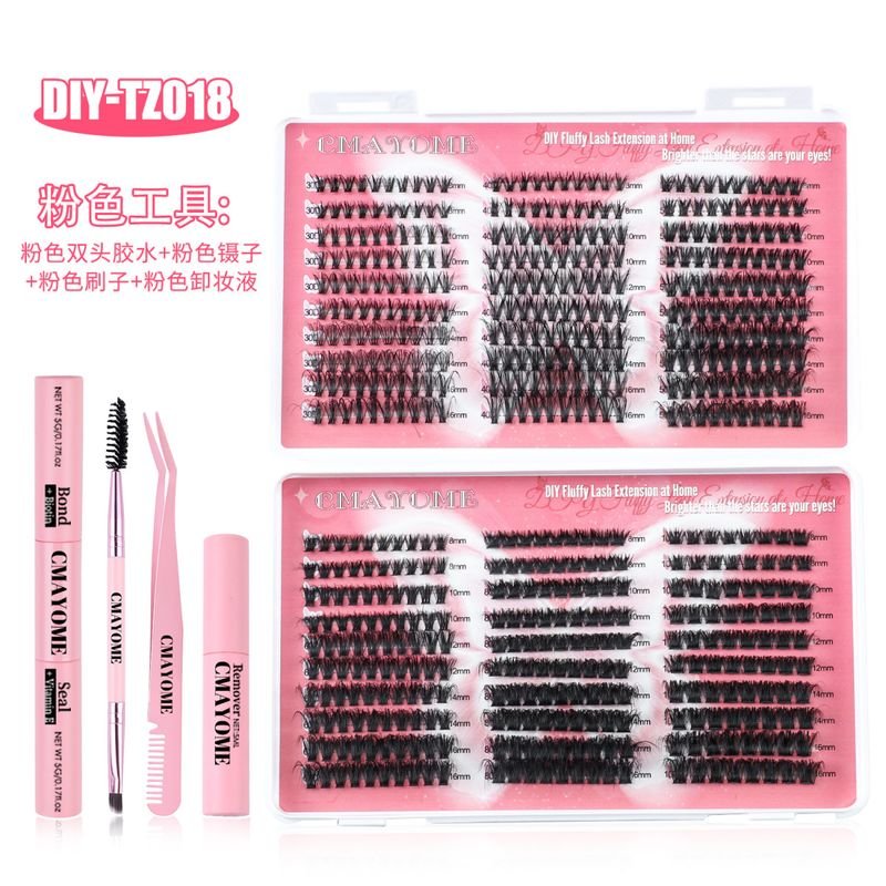 580 Cluster DIY Curled Blend False Eyelashes