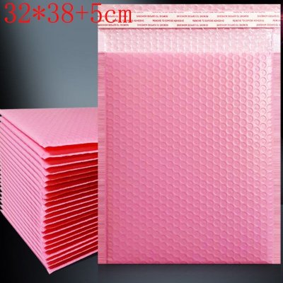 70 Pcs 32*38+5cm PE Waterproof Moisture-proof Bubble Poly Mailers Clothing Storage Packaging Bag