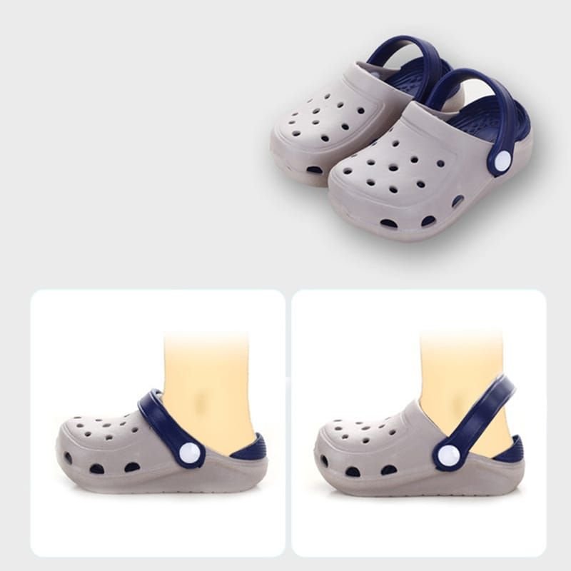 Kids Cute Cartoon Pattern Non-slip Hole Hole Shoes