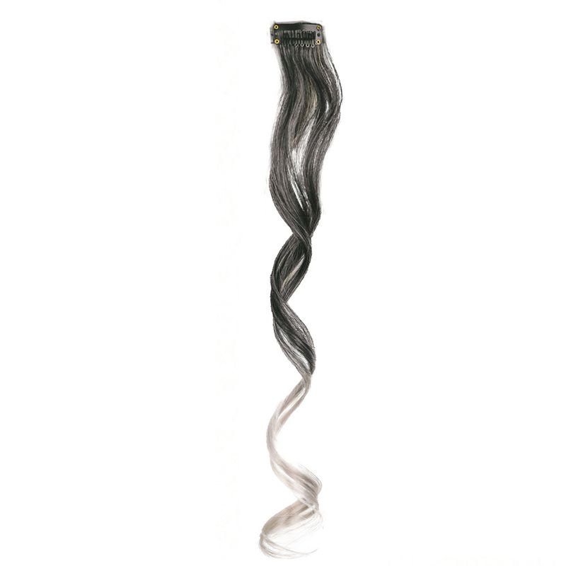 Women Fashion Chemical Fiber Gradient Hanging Ear Dye Wig