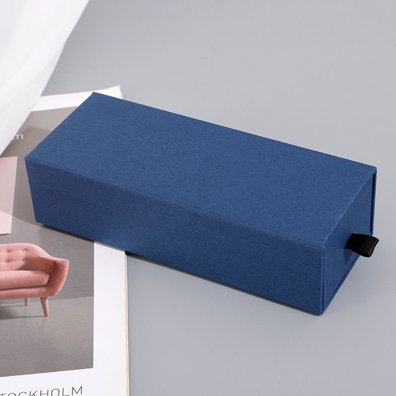 Simple Solid Color Glasses Cosmetic Jewelry Packaging Gift Box