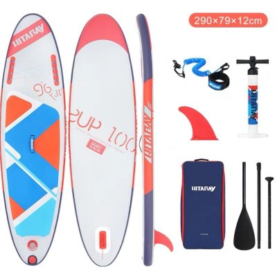 Adult Paddle Inflatable Surfboard Stand-Up Paddle Board Set