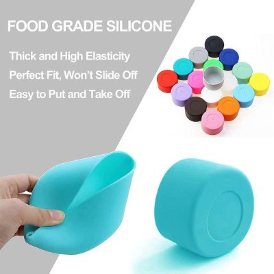 Household Anti-Slip Anti-Scalding Thermal Insulation Silicone Space Cup Shock Absorber Sleeve